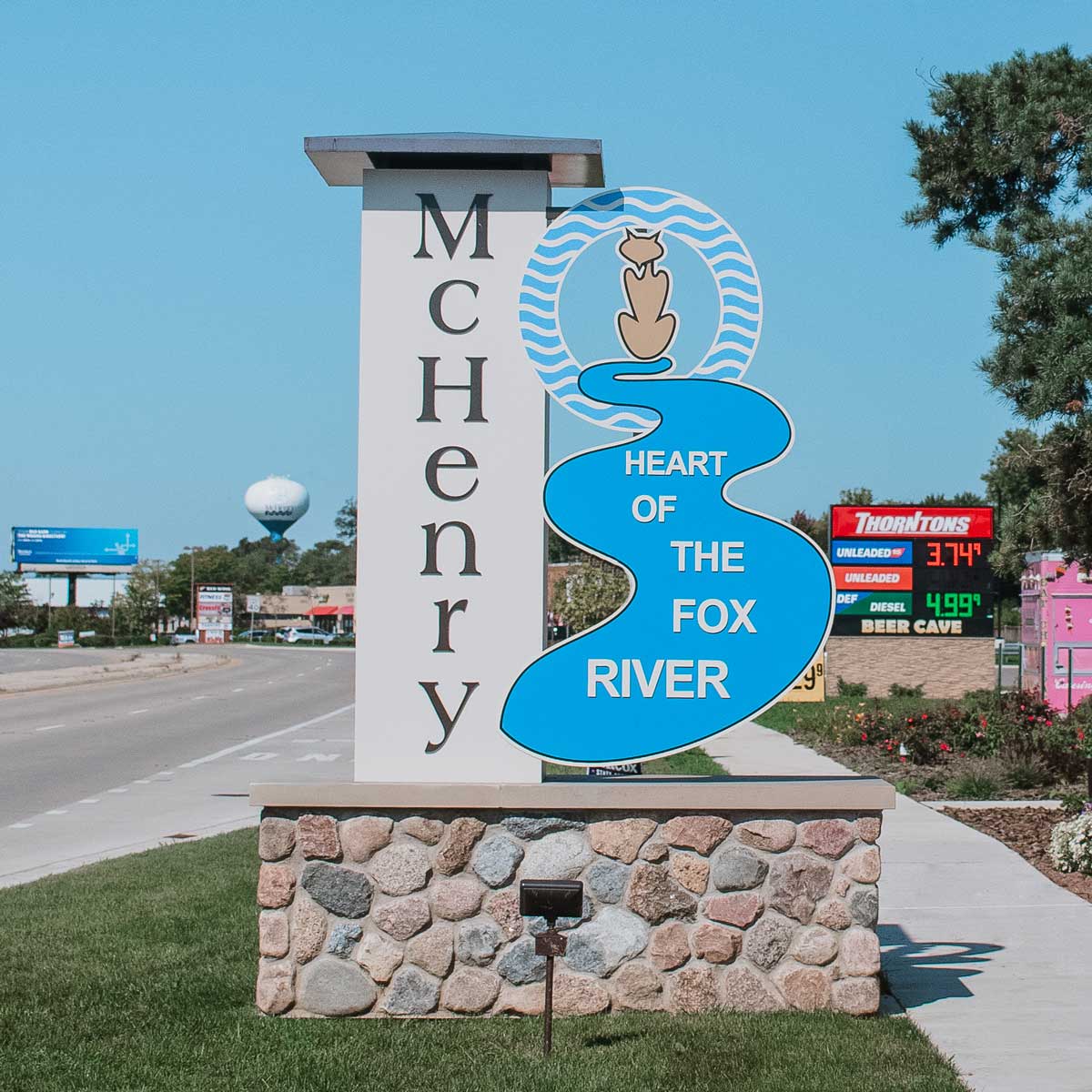 City of McHenry Sign